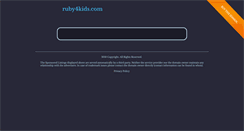 Desktop Screenshot of nxc.ruby4kids.com